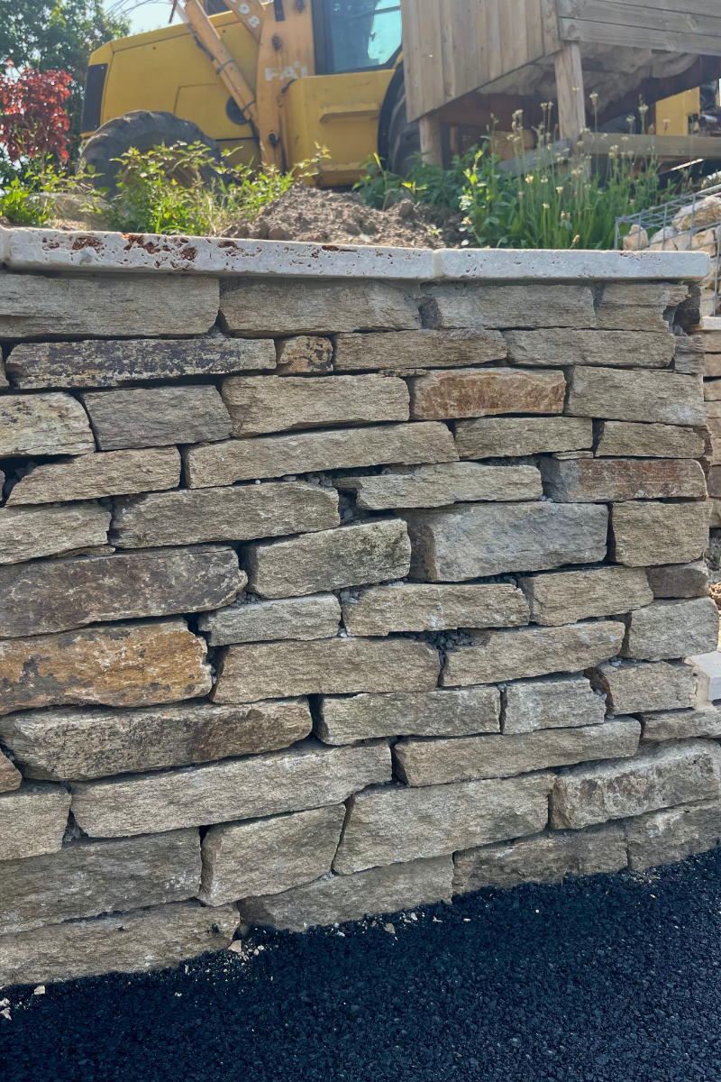 Muret en barrette luzerne